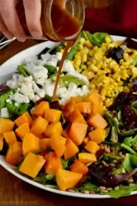 You can't beat this fall salad! It's like a harvest on a plate.
