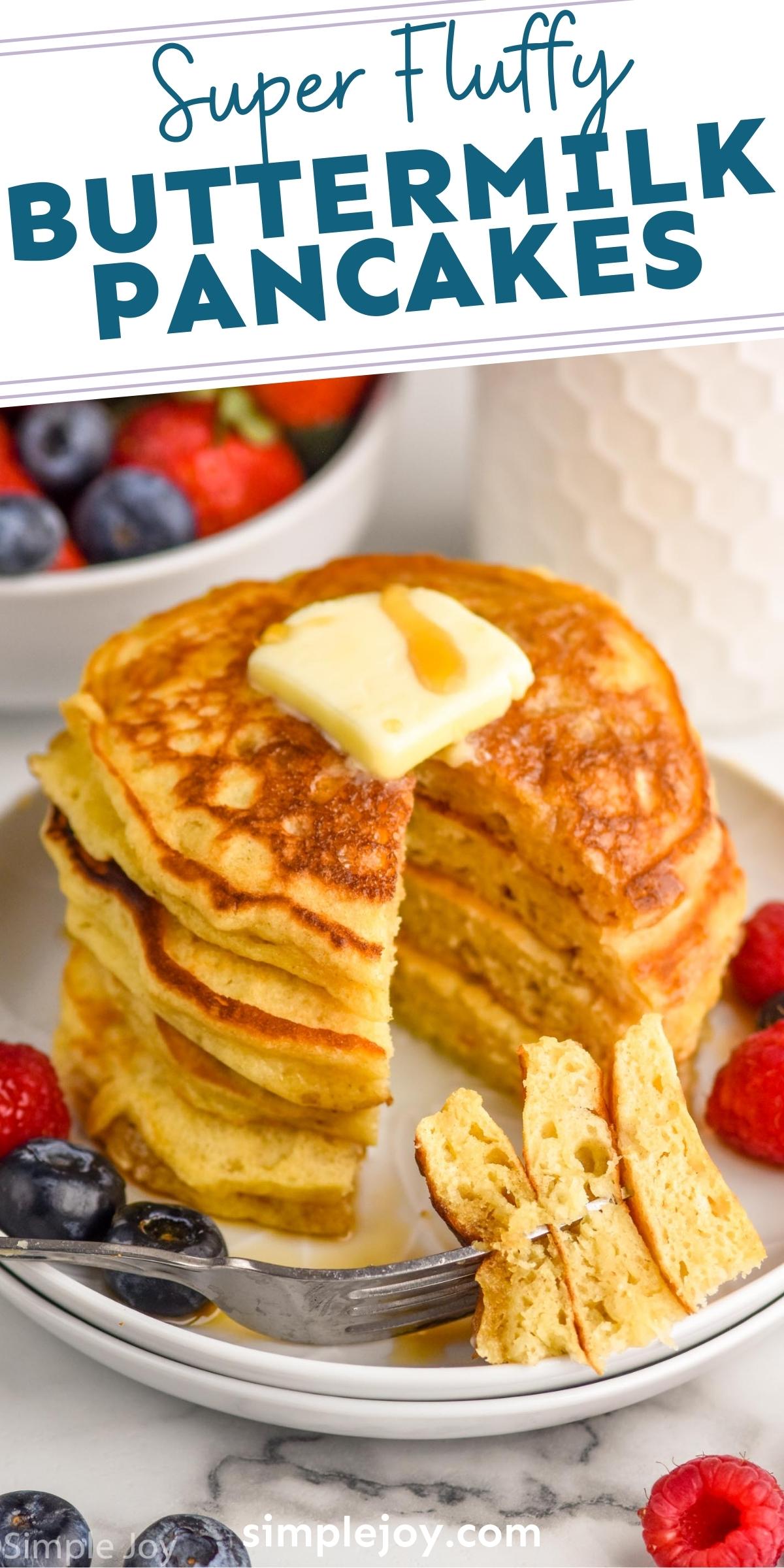 Buttermilk Pancakes Simple Joy