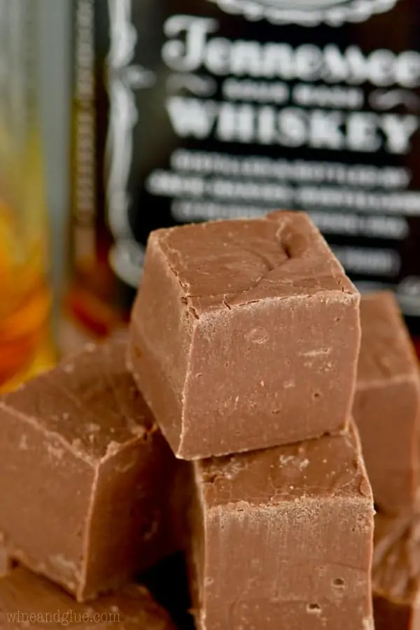 small pile of Jack Daniel's Fudge