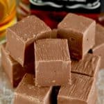 This Jack Daniels Fudge Recipe is so easy and delicious!