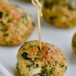 This Spinach Ball appetizer has been passed down from friend to friend! And now you get to make them too! - 9