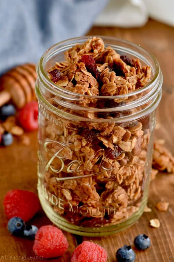 This homemade granola recipe is going to be your new favorite breakfast!