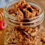 This plain granola recipe is perfect and easy to customize!