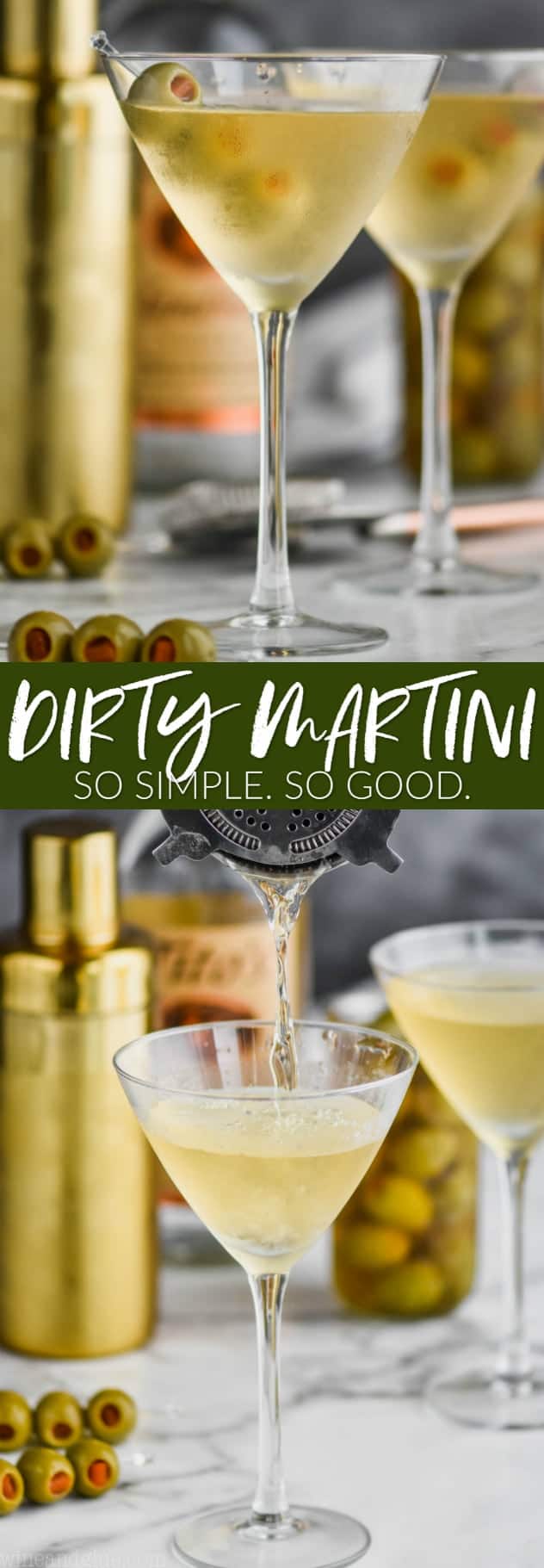 Easy and Delicious Dirty Martini Recipe