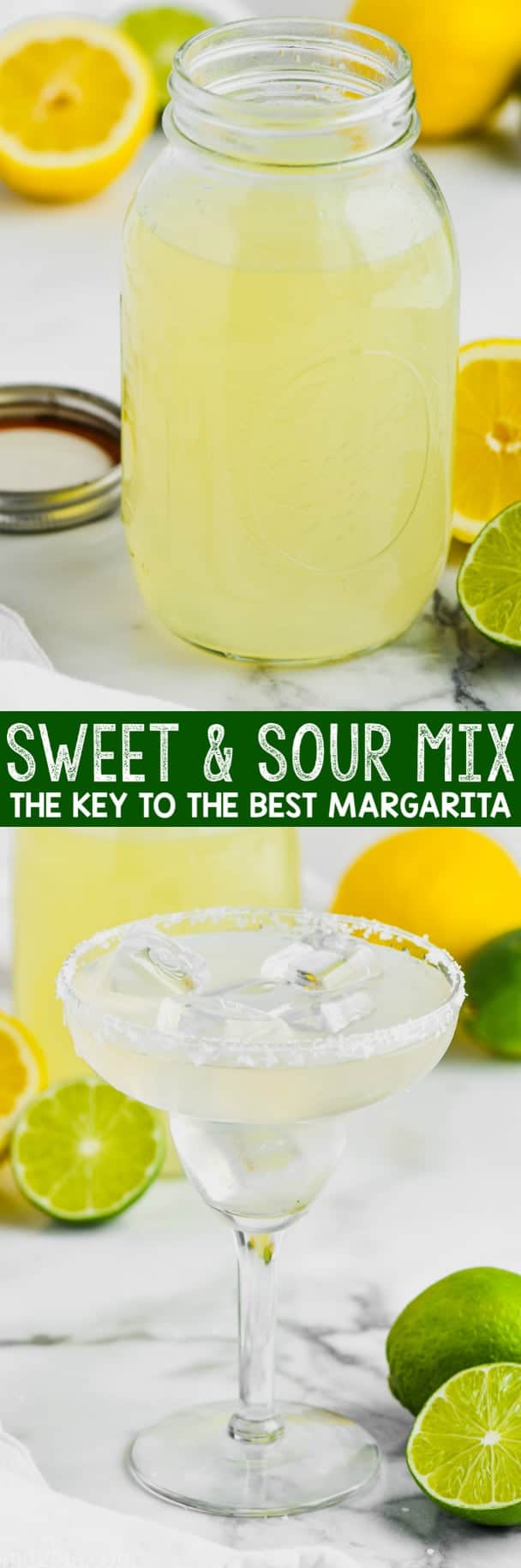 Sweet and Sour Mix Recipe (Makes the BEST Margaritas!) Simple Joy