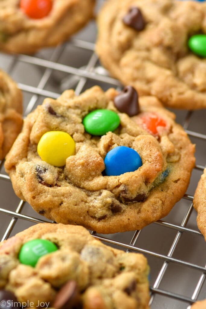 Close up photo of Monster Cookies