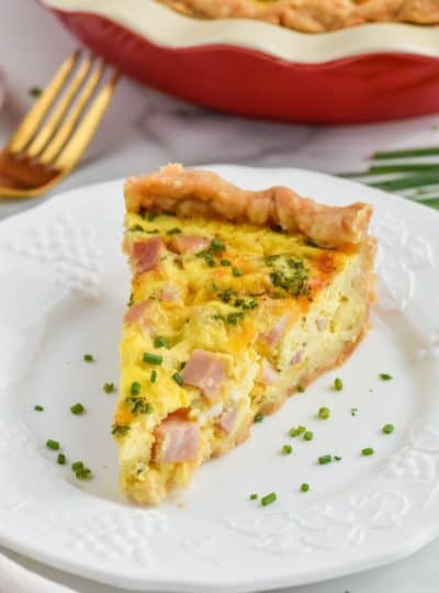 Ham and Cheese Quiche and Why Shelf Stable (UHT) Milk Shouldn’t Scare You