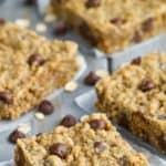 the best oatmeal chocolate chip bar recipe with chocolate chips and oatmeal