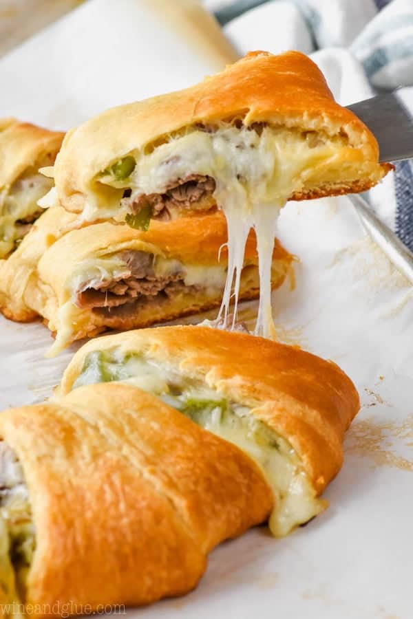 Philly Cheese Steak Crescent Ring - Simple Joy