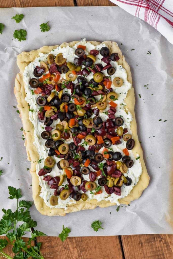 Olive Pizza Appetizer - Simple Joy