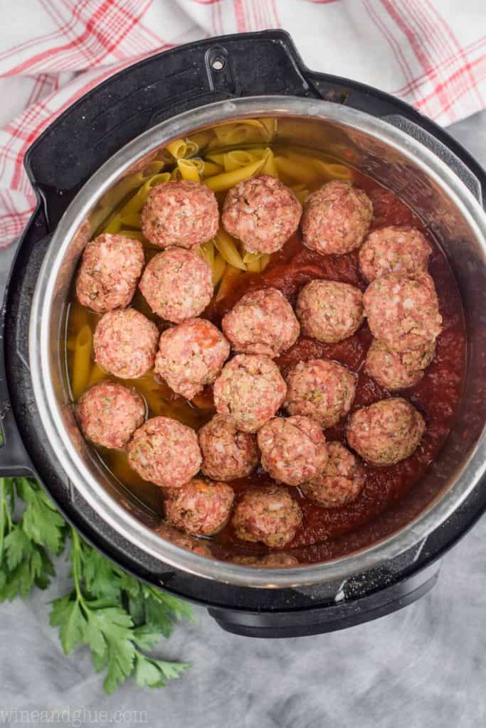 meatball recipe in an instant pot