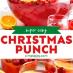 Easy Christmas Punch - Simple Joy