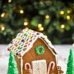ginger bread house recipe fully decorated - 14