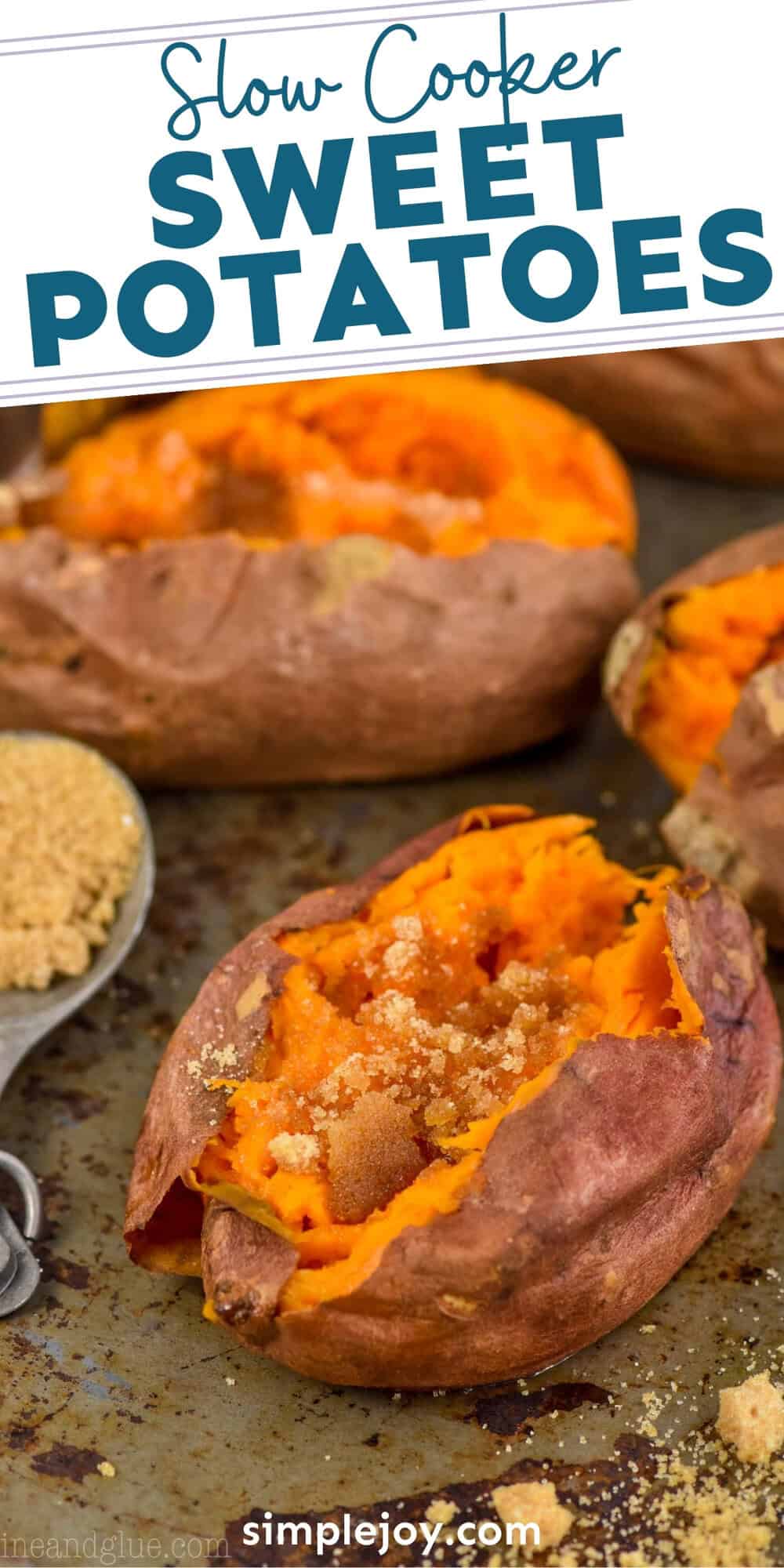 Crock Pot Sweet Potatoes - Simple Joy