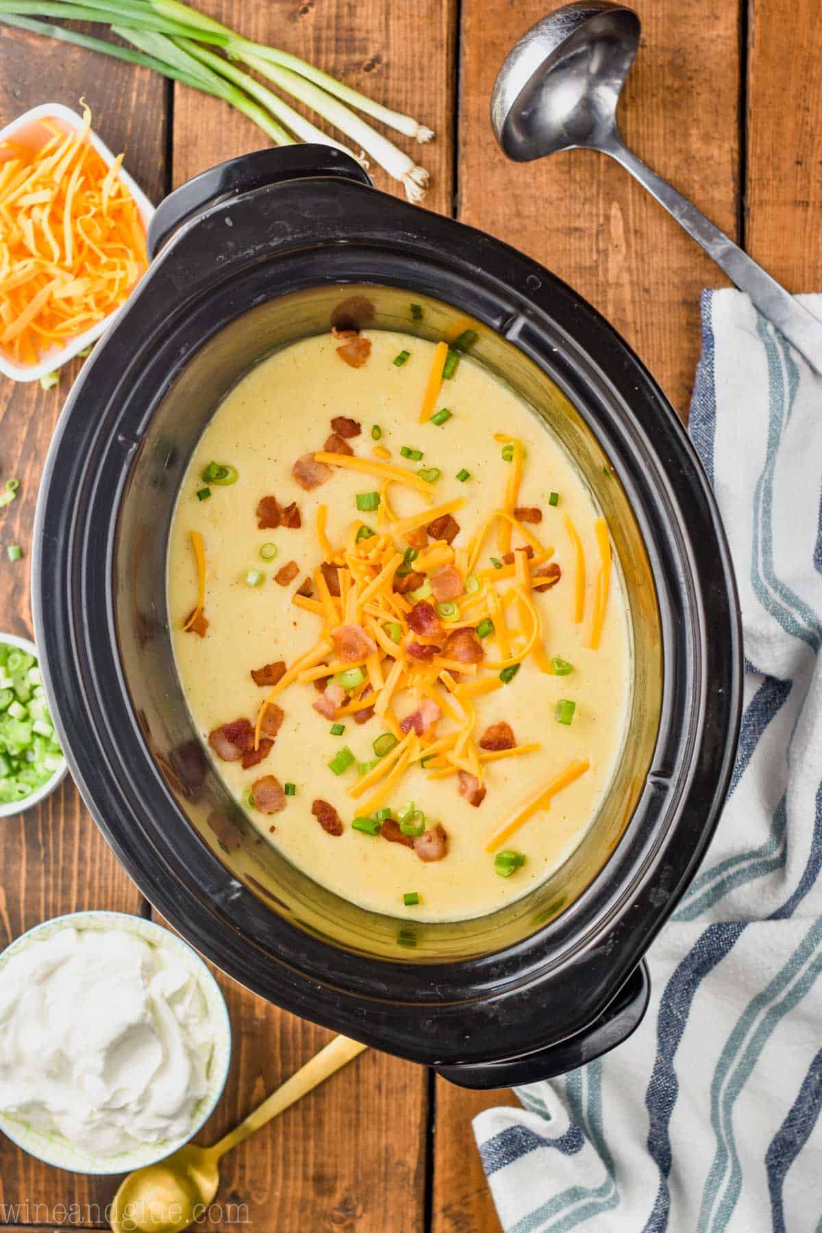 Crockpot Potato Soup Recipe-image