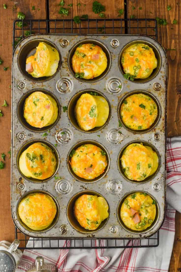 Ham and Cheese Egg Muffins (Easy to freeze and reheat!) Simple Joy