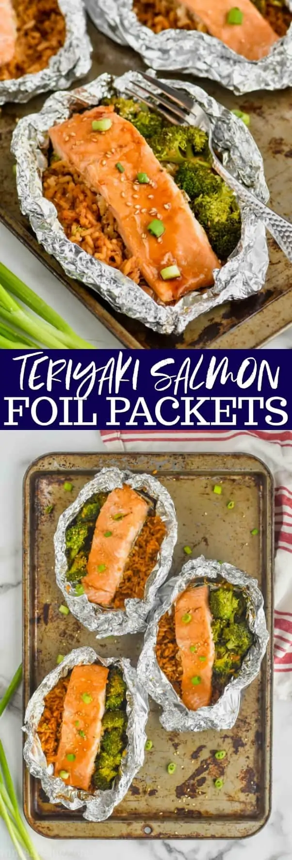 Teriyaki Salmon Foil Packets - 13