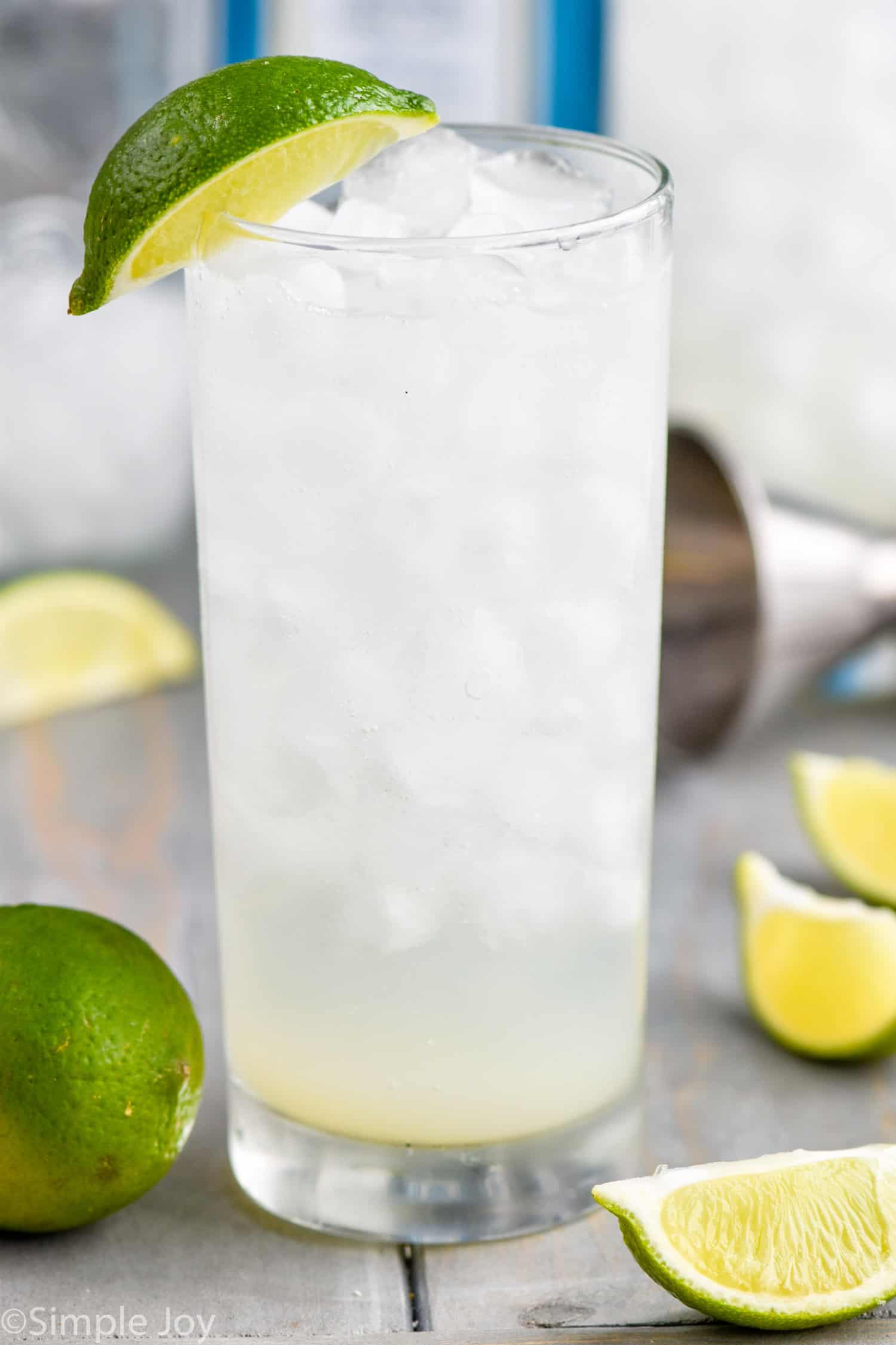 Gin Rickey Recipe (Low Calorie!) Simple Joy