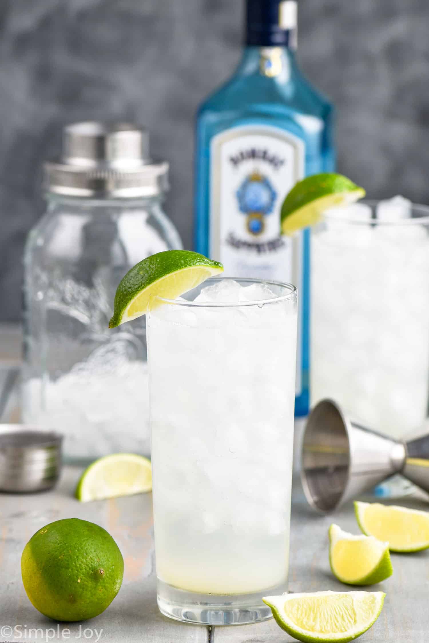 Gin Rickey Recipe (Low Calorie!) Simple Joy