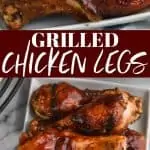 collage of photos of grilled chicken