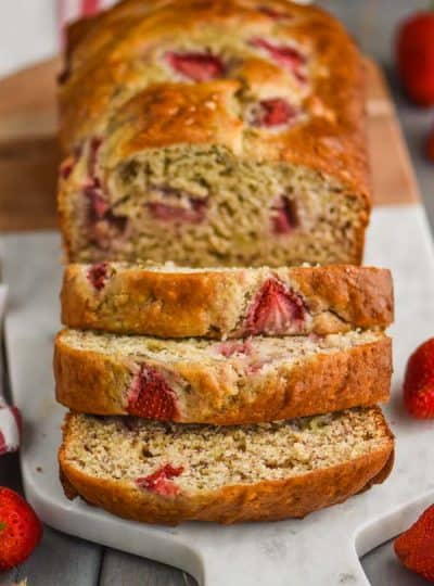 Strawberry Banana Bread