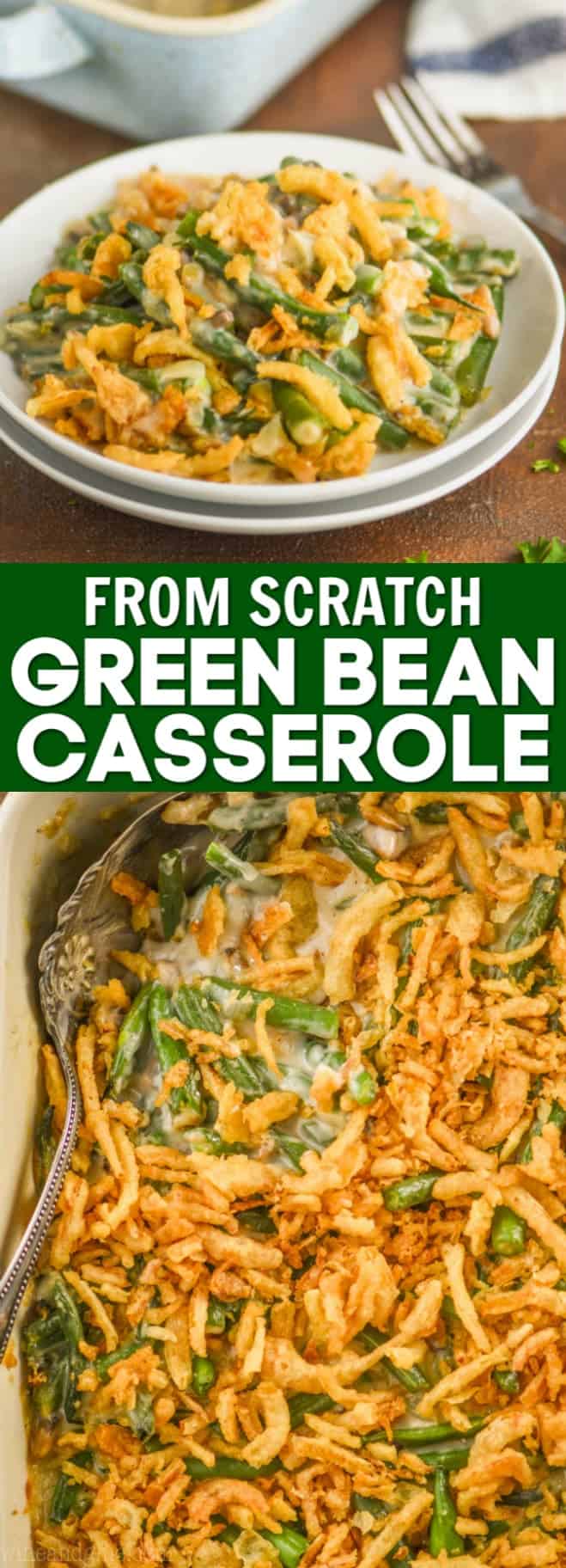 Green Bean Casserole from Scratch - Simple Joy