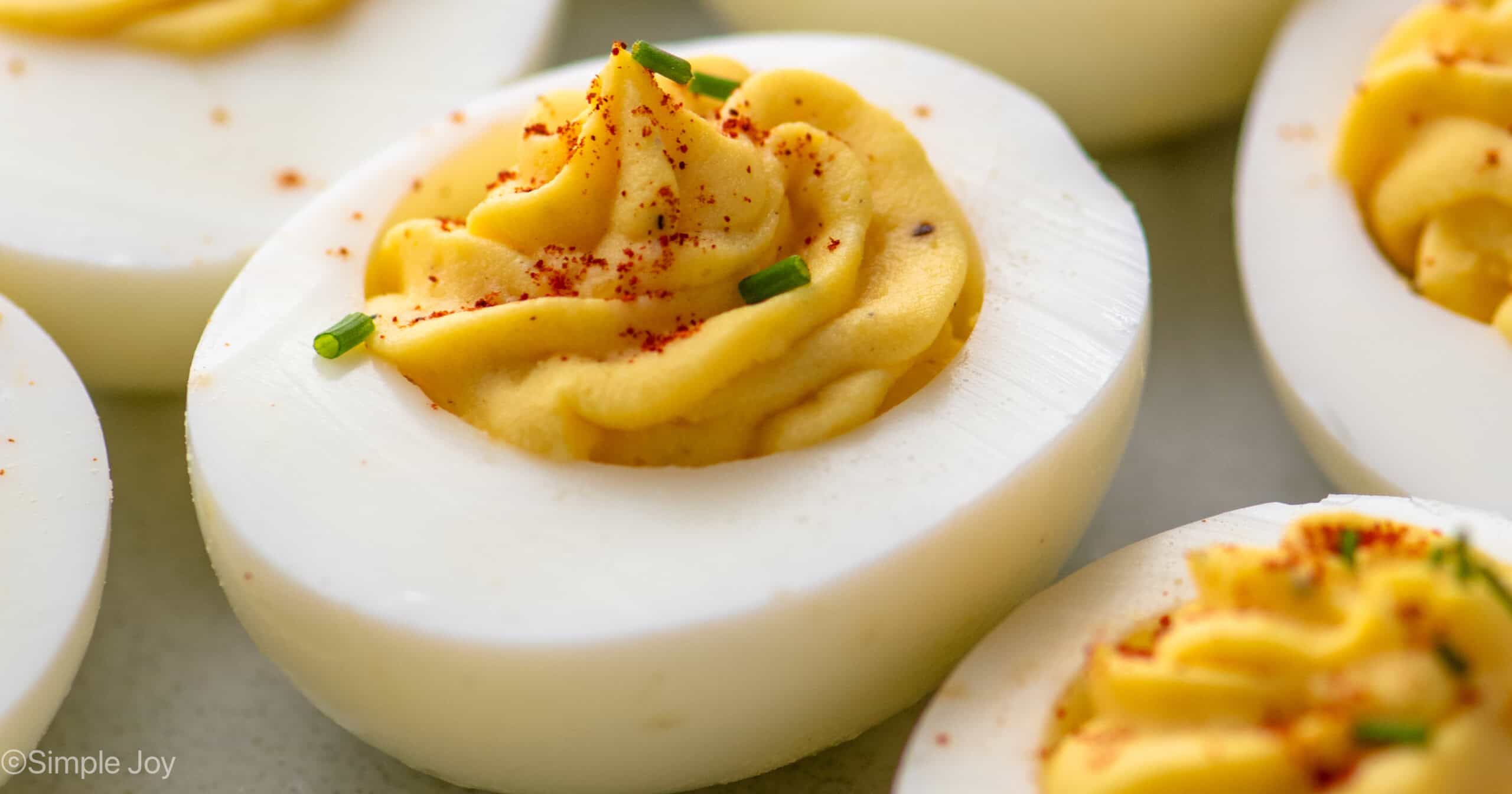 The Best Deviled Eggs Recipe - Simple Joy