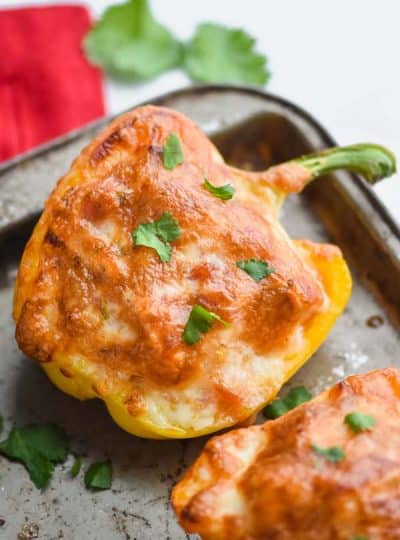 Chicken Fajita Stuffed Peppers