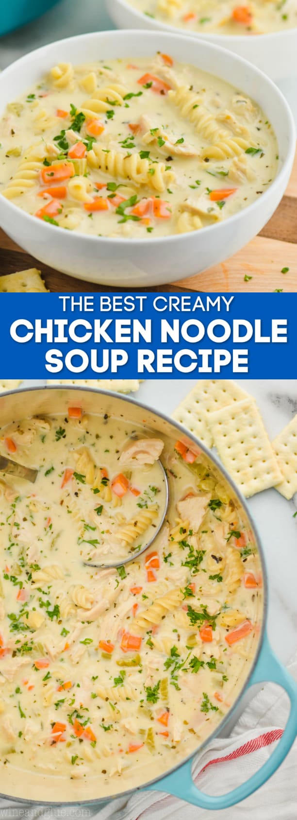 Creamy Chicken Noodle Soup Simple Joy