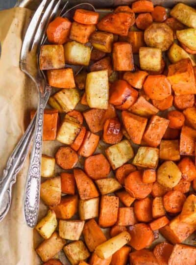 Easy Roasted Root Vegetables