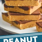 Easy No Bake Peanut Butter Bars - 12