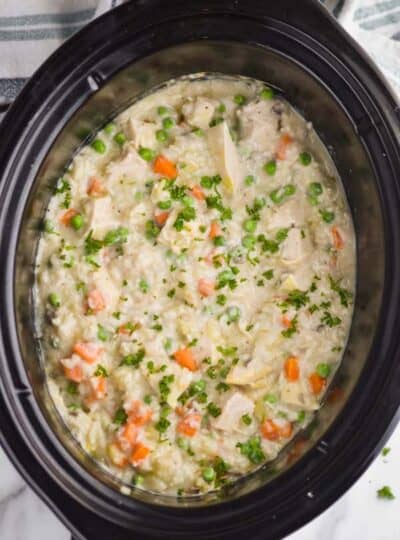 Crockpot Chicken and Rice Casserole Recipe