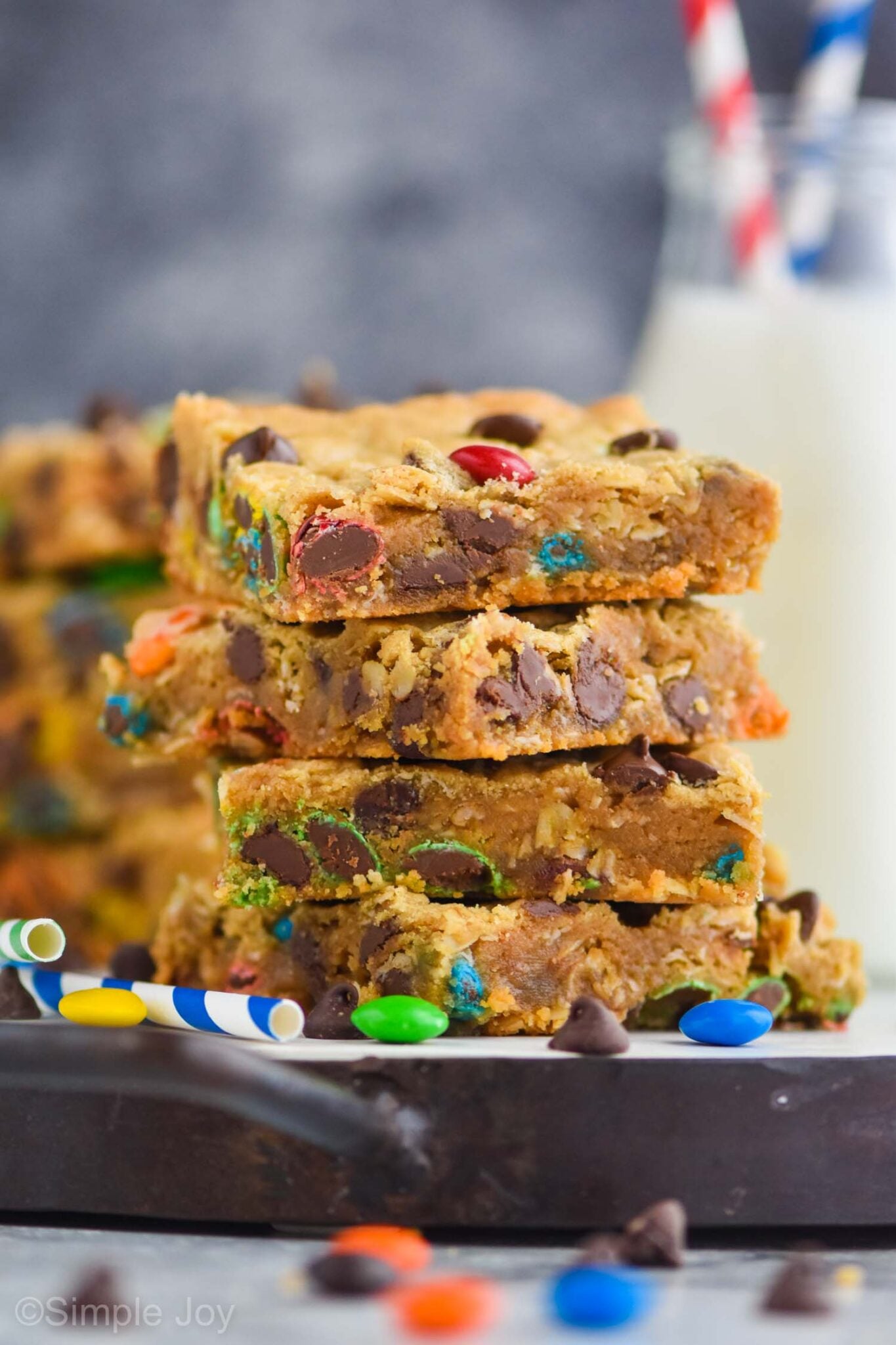 Monster Cookie Bars Simple Joy