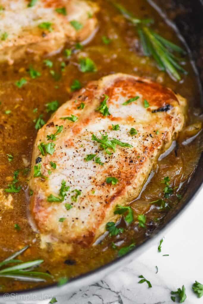 pan fried pork chops