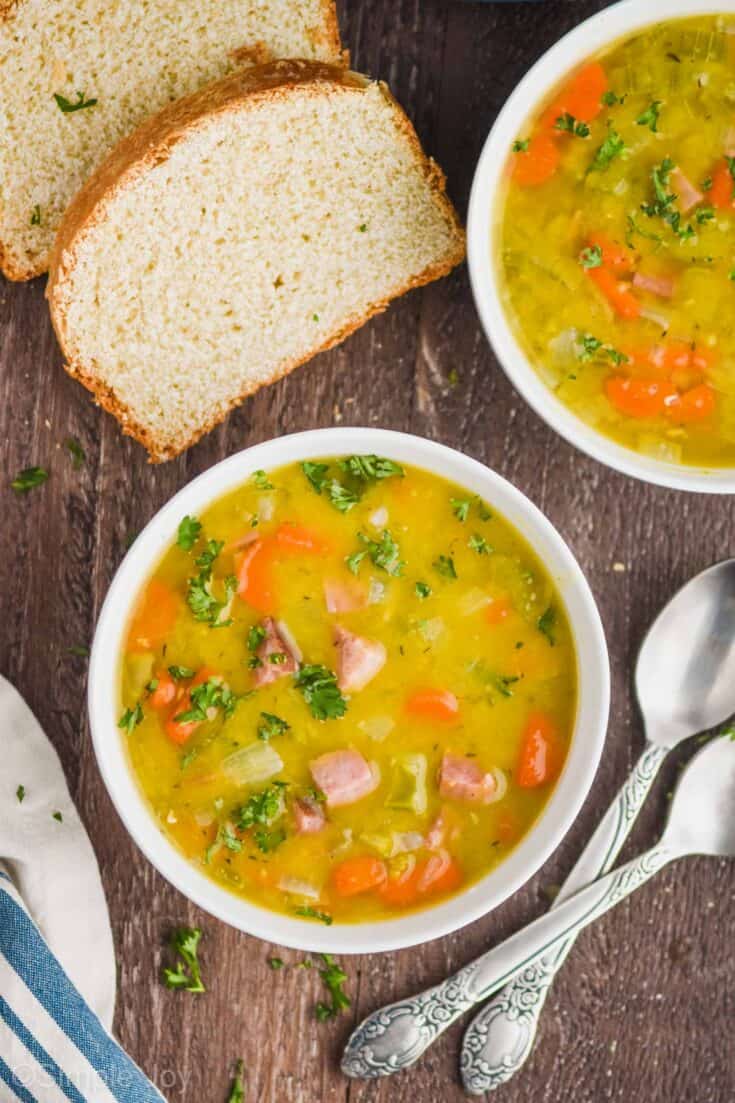 Split Pea and Ham Soup Simple Joy