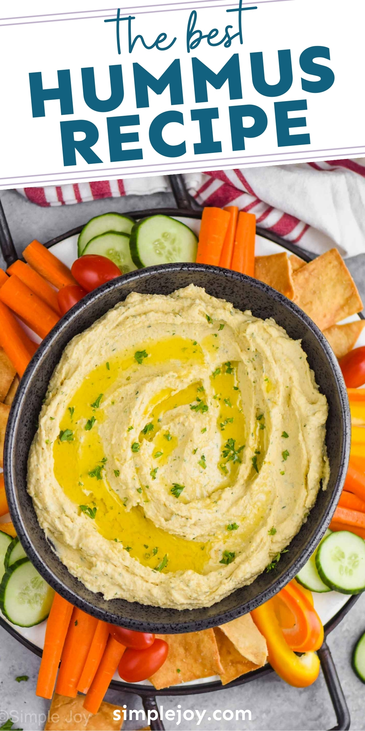 Homemade Hummus - Simple Joy