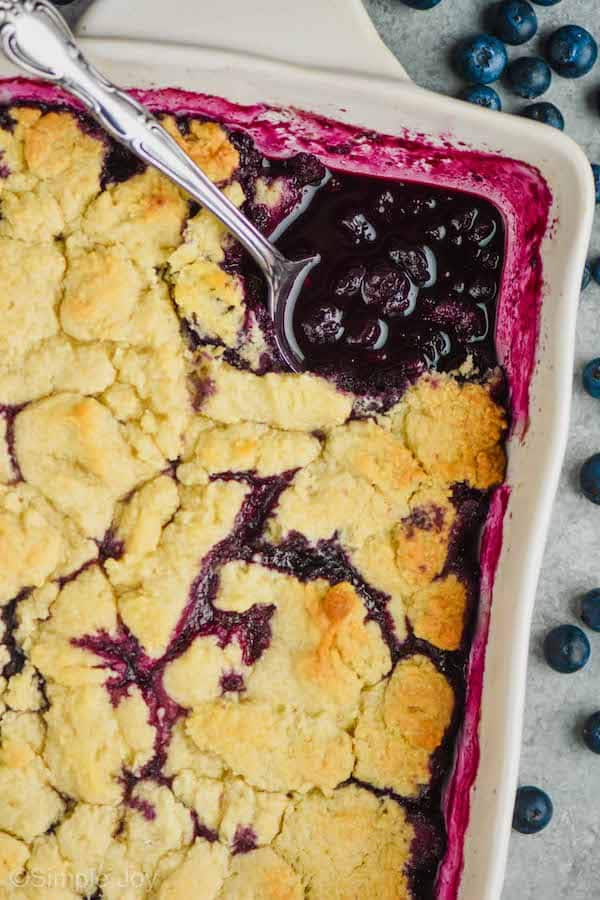 the best blue berry cobbler