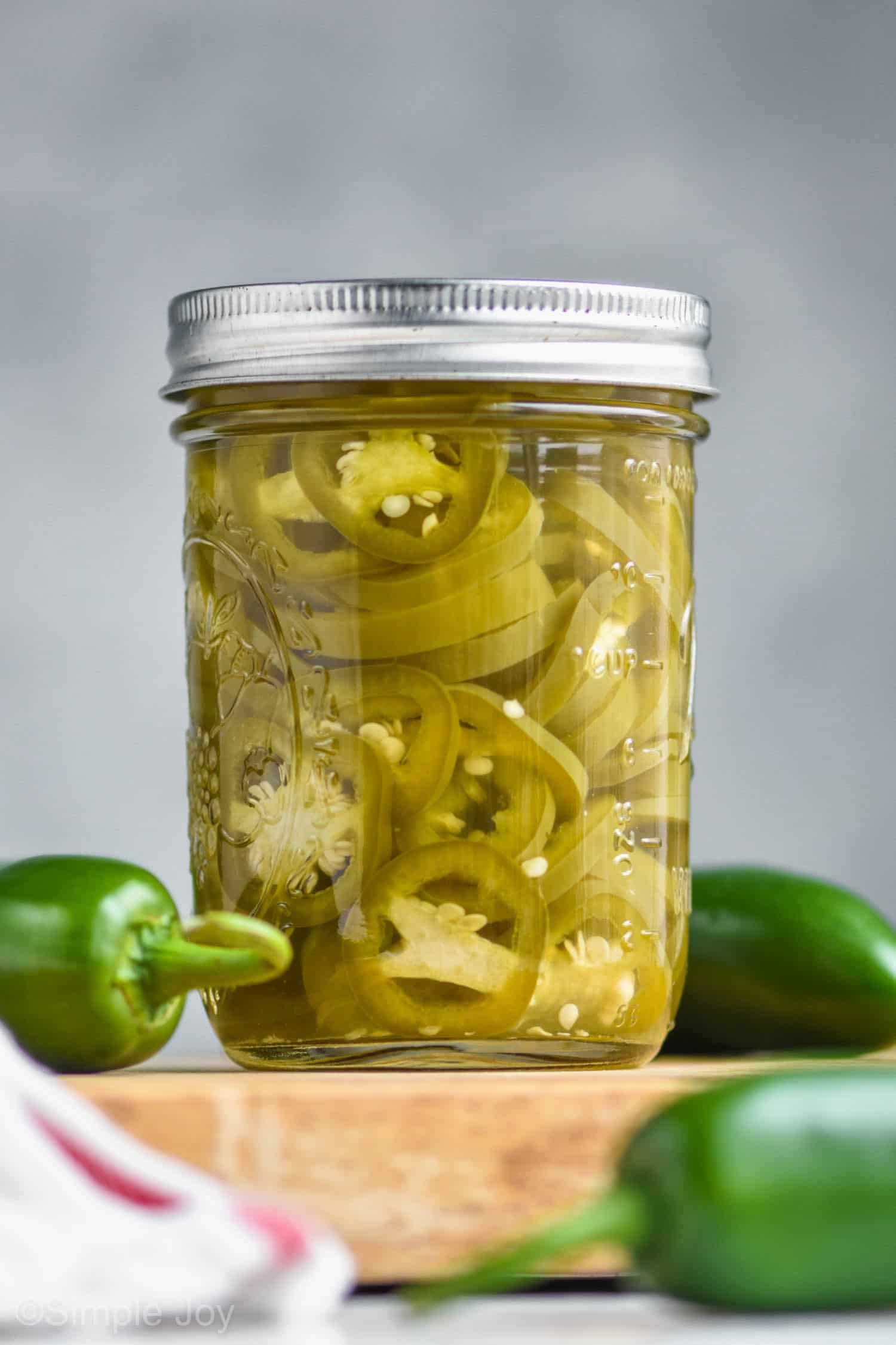 Pickled Jalapeños - Simple Joy