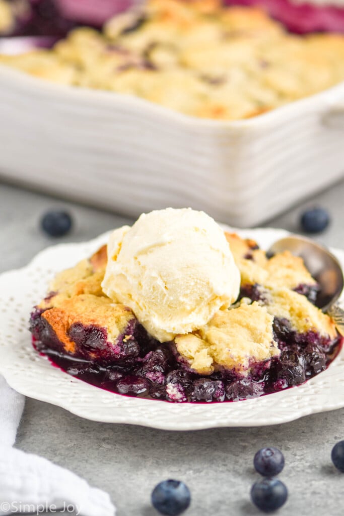 Blueberry Cobbler - 8