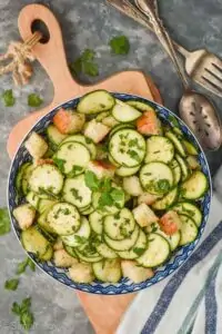 Zucchini Panzanella Salad - 96