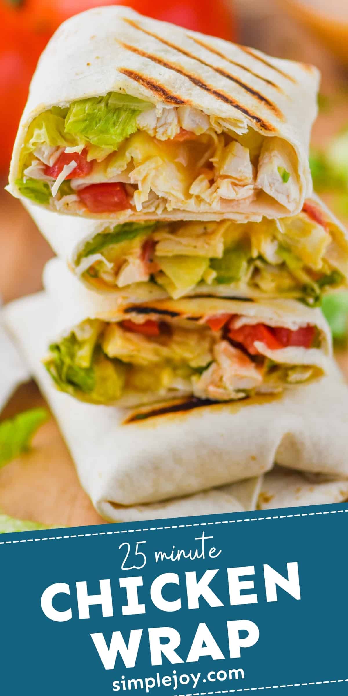 Chicken Wrap - Simple Joy