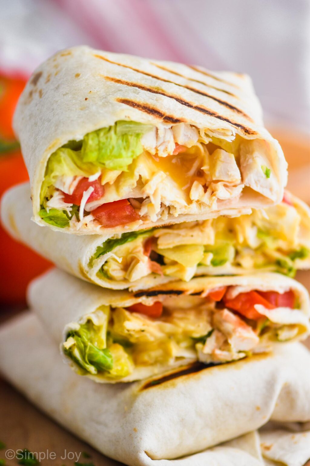 Chicken Wrap - Simple Joy