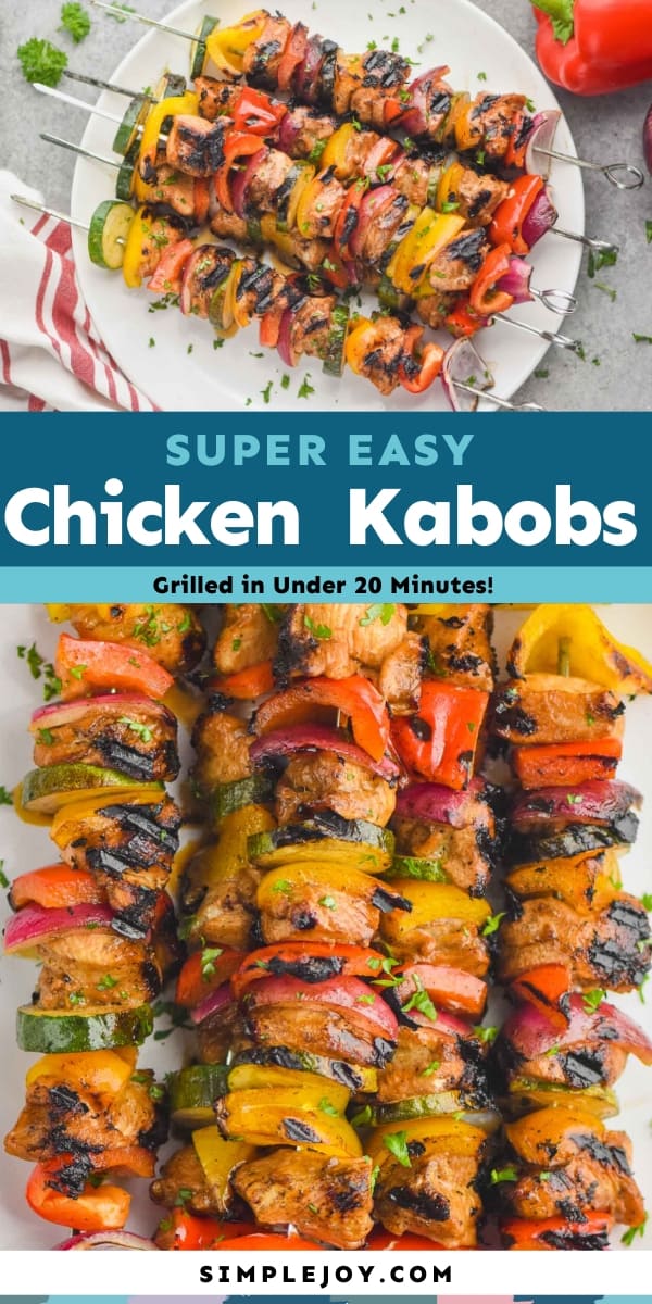 Chicken Kabobs Simple Joy