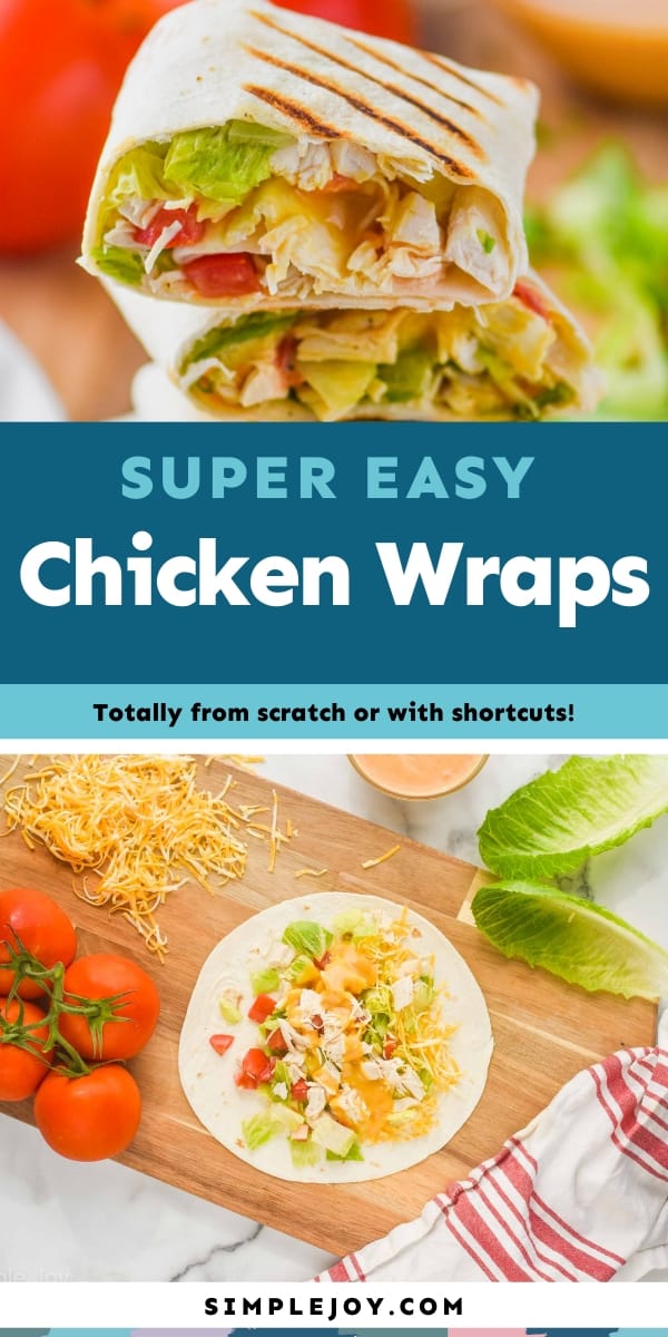 Chicken Wrap - Simple Joy