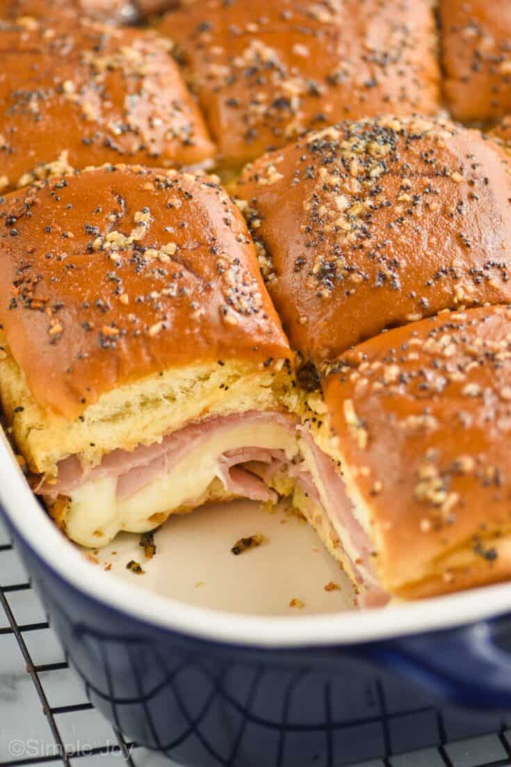 Ham and Cheese Sliders Simple Joy