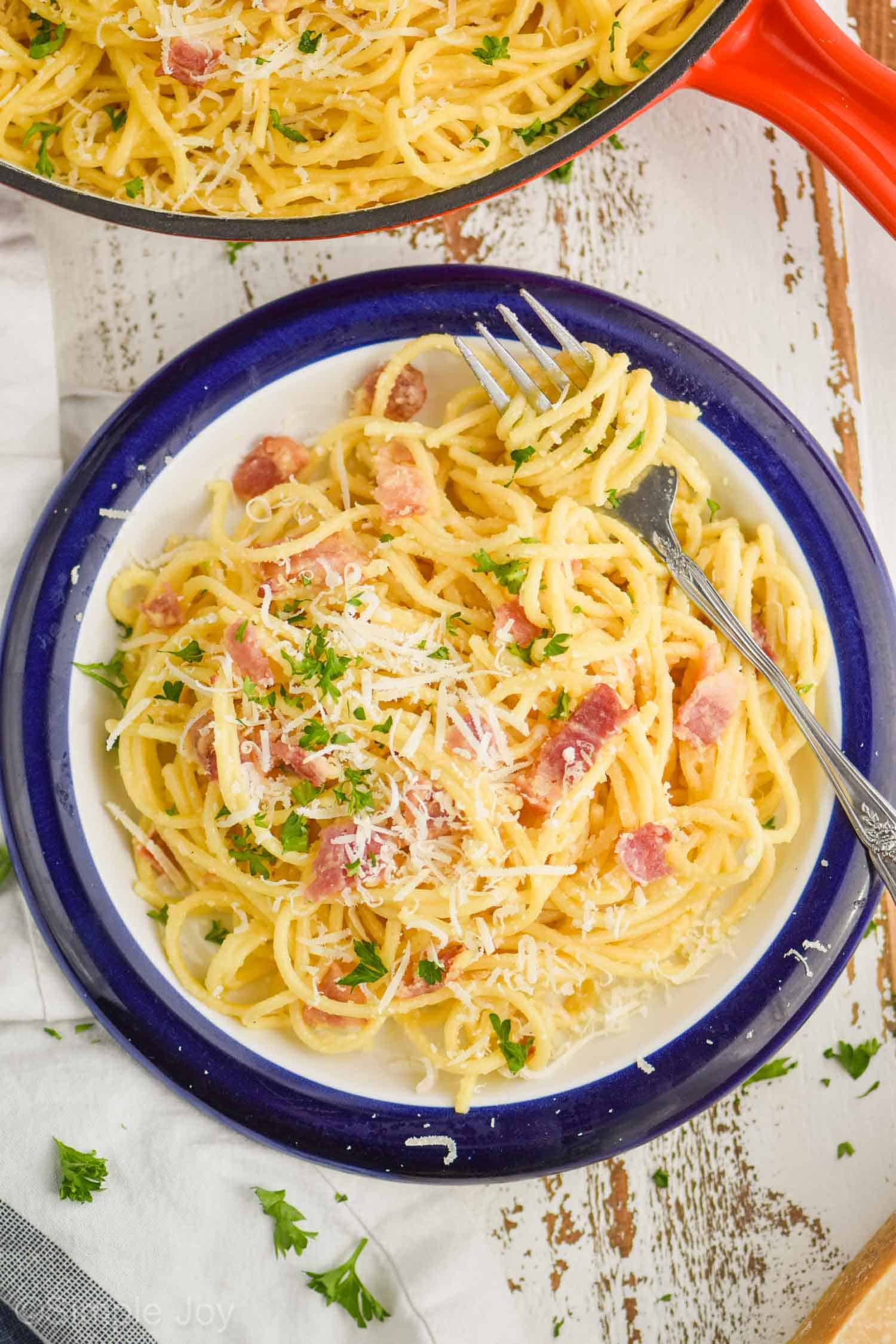 Pasta Carbonara - Joy