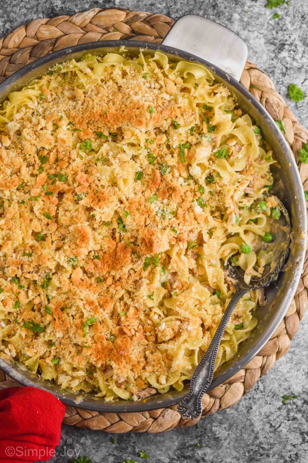 Skillet Tuna Noodle Casserole Simple Joy