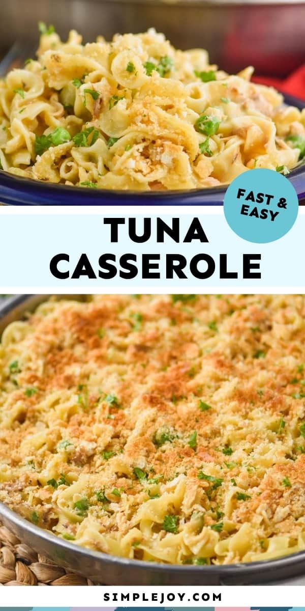 Skillet Tuna Noodle Casserole Simple Joy