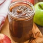 a small mason jar of apple butter - 8