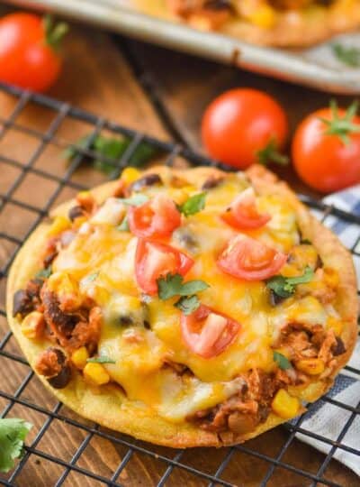 Easy Chicken Tostadas